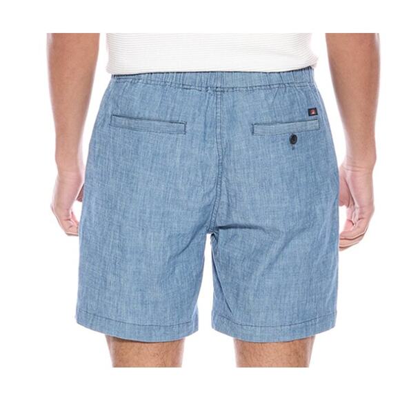Faherty Essential Chambray Shorts | Mens XL, Sherwood Creek Indigo Blue $108 NWT - Picture 3 of 7